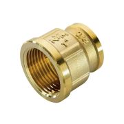 Муфта (латунь) ВРхВР  1/2'' х 3/8''