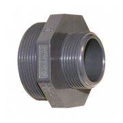 Ниппель резьбовой НРхНР (нПВХ) 1'' х 3/4'' Pimtas