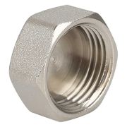Заглушка ВР 1/2'' (латунь/никель)