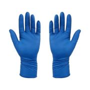 Перчатки латексные особопрочные СИНИЕ XL