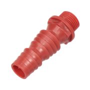 Штуцер резьбовой d 13-19 мм х 1/2'' НР (пластик)