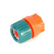 Муфта прямая (пластик) d 19 мм - ВР 1/2'' люкс (с прокладкой)