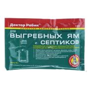 Средство для выгребных ям и септиков «Доктор Робик 109» 75 г