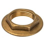 Контргайка (латунь)  3/4'' (с ребордой)