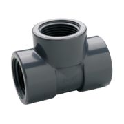 Тройник резьбовой ВРхВРхВР 90° (нПВХ) 21/2''